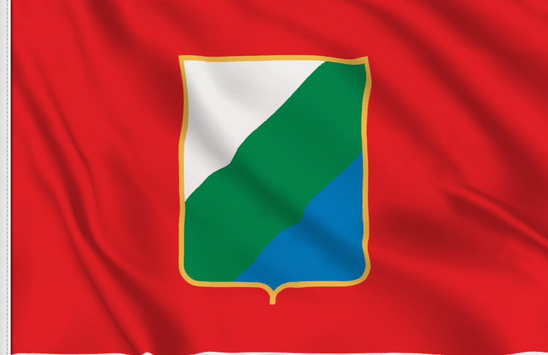 flag sticker of Abruzzo