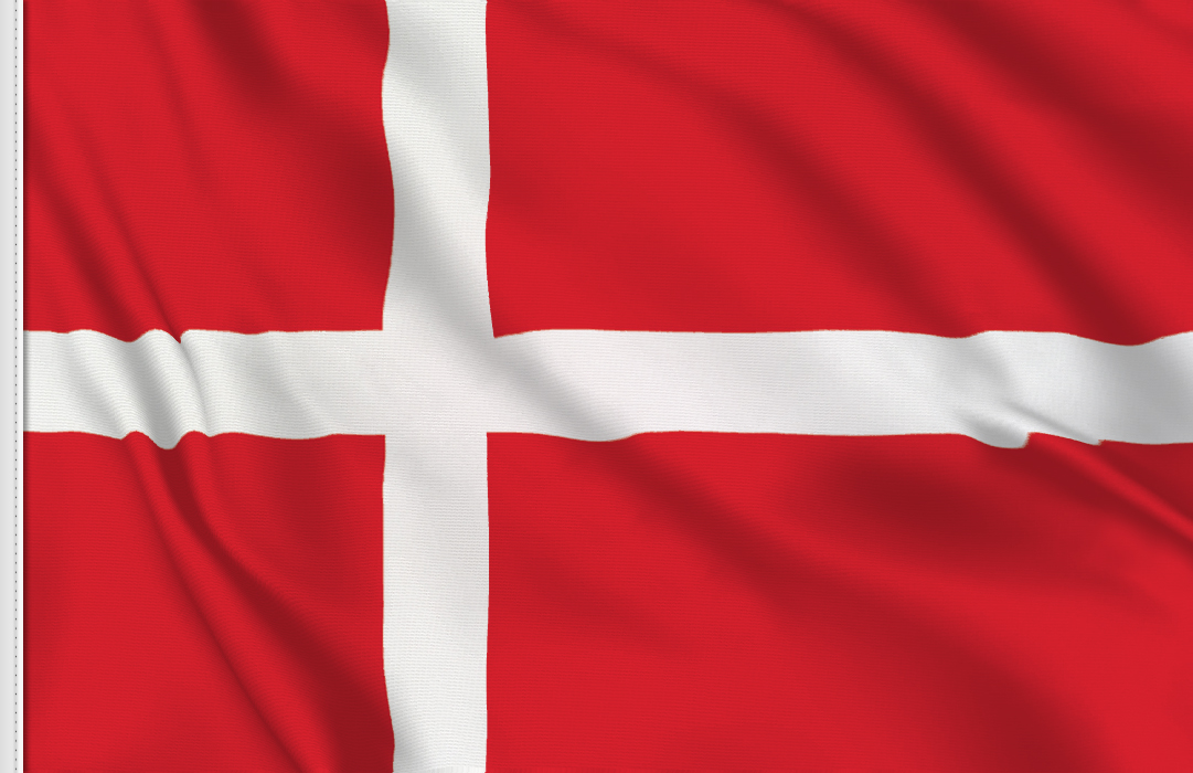 Denmark flag sticker