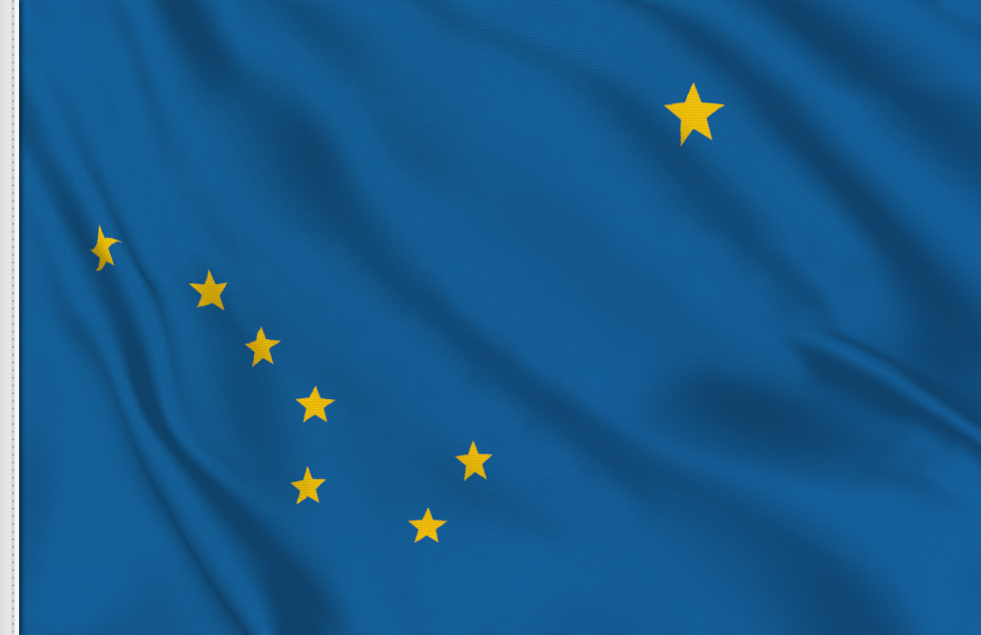 bandiera adesiva Alaska