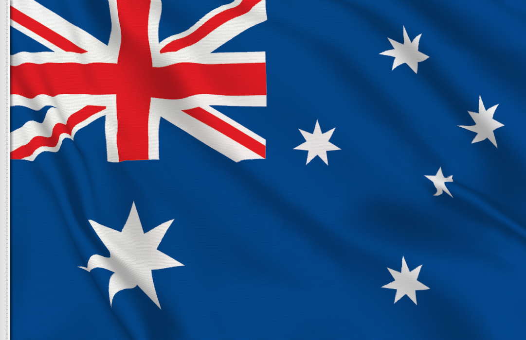bandera adhesiva Australia