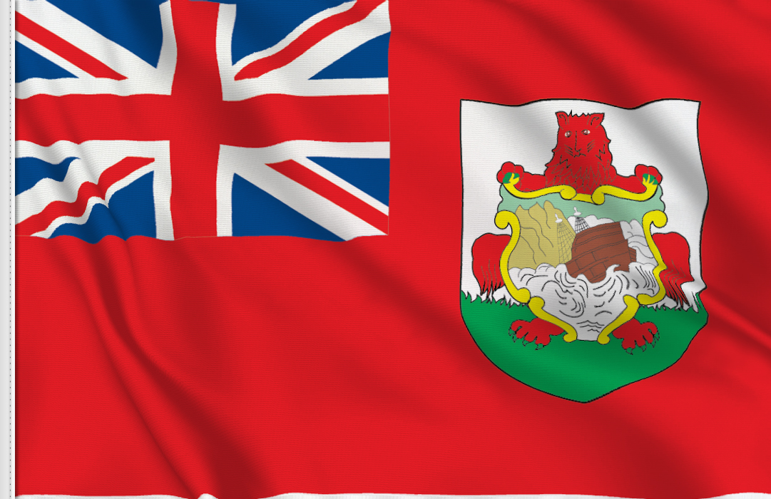 bandiera adesiva Bermudas