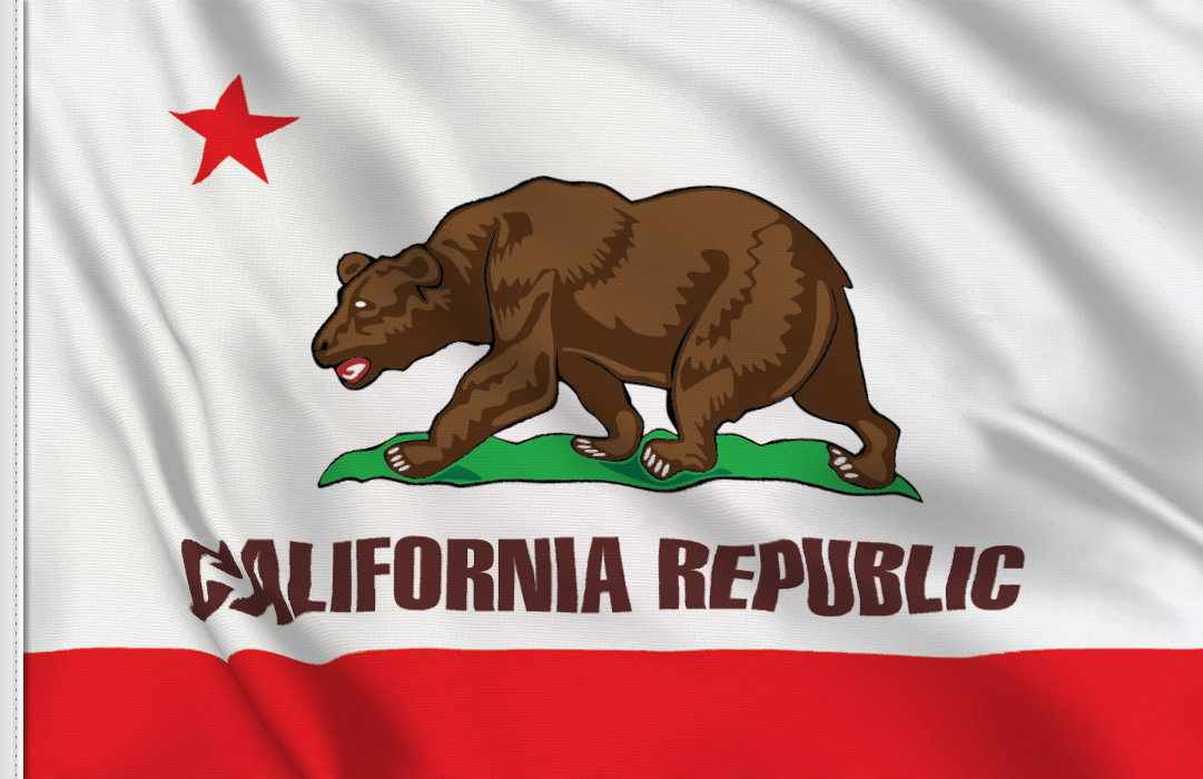 California flag sticker