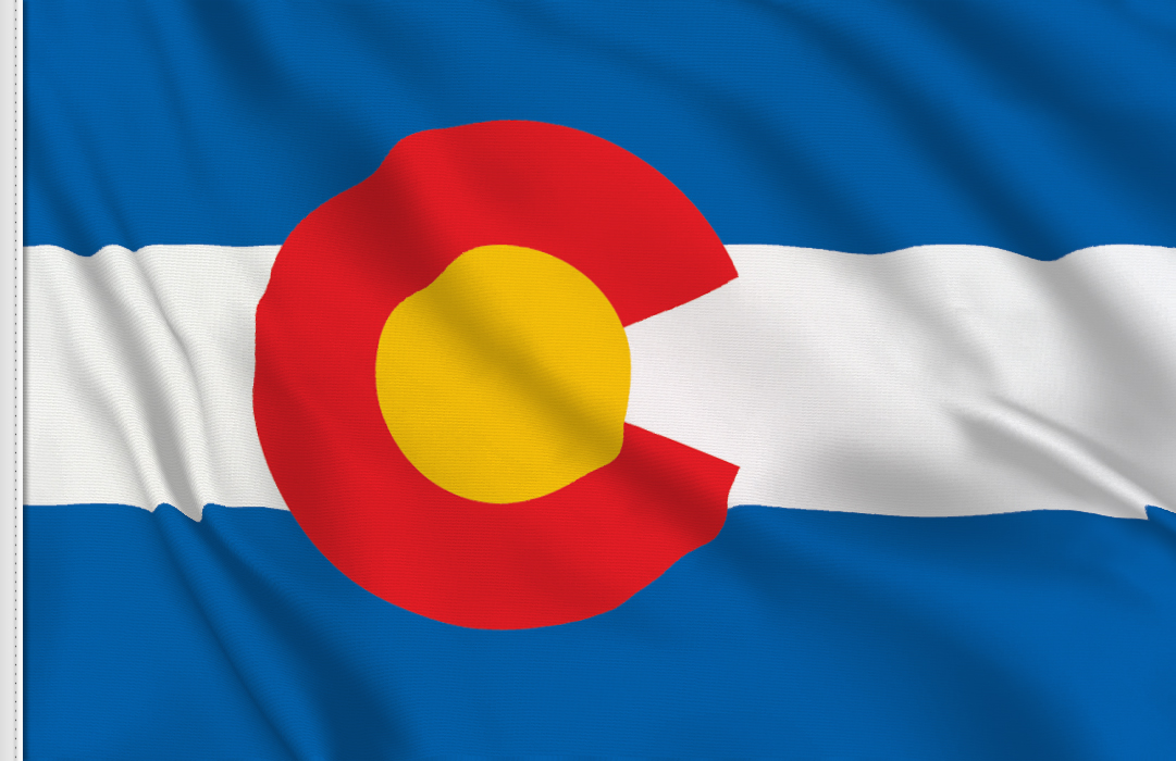 bandiera adesiva Colorado