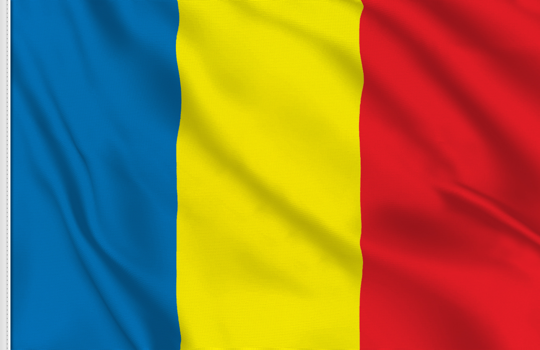bandiera adesiva Romania