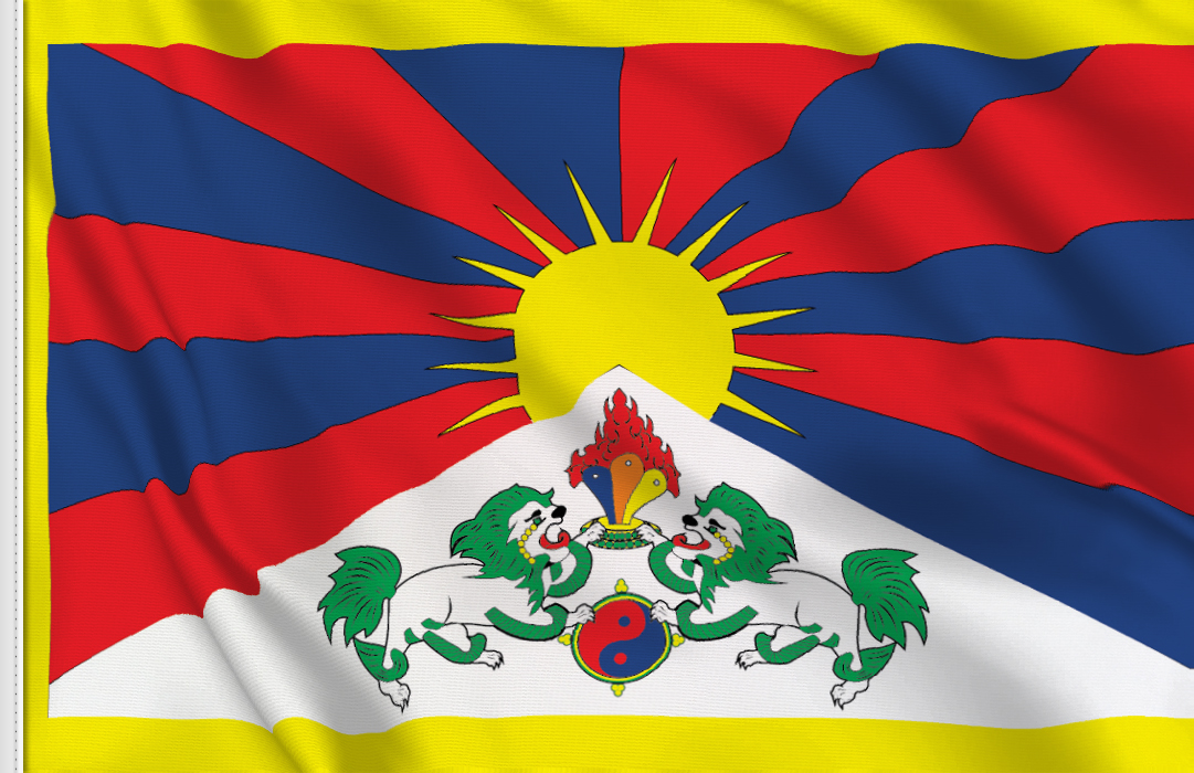 Tibet klebfahnen