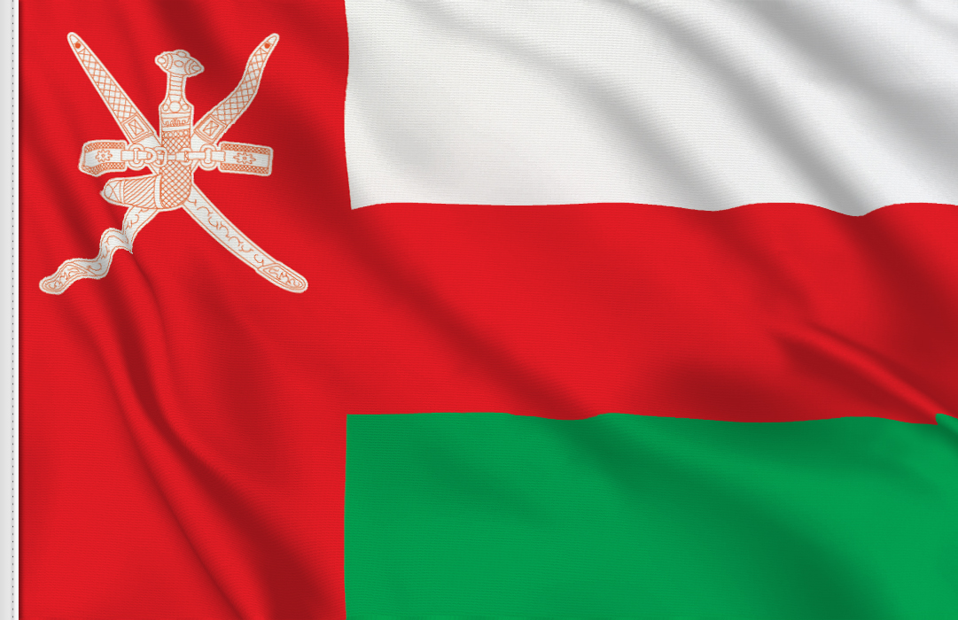 Oman flag sticker
