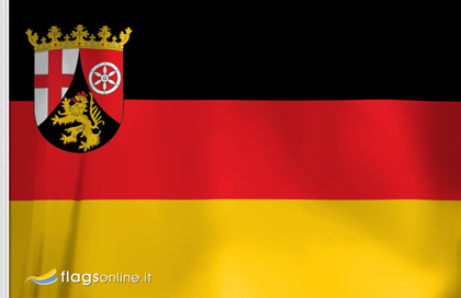 bandera adhesiva de Renania-Palatinado