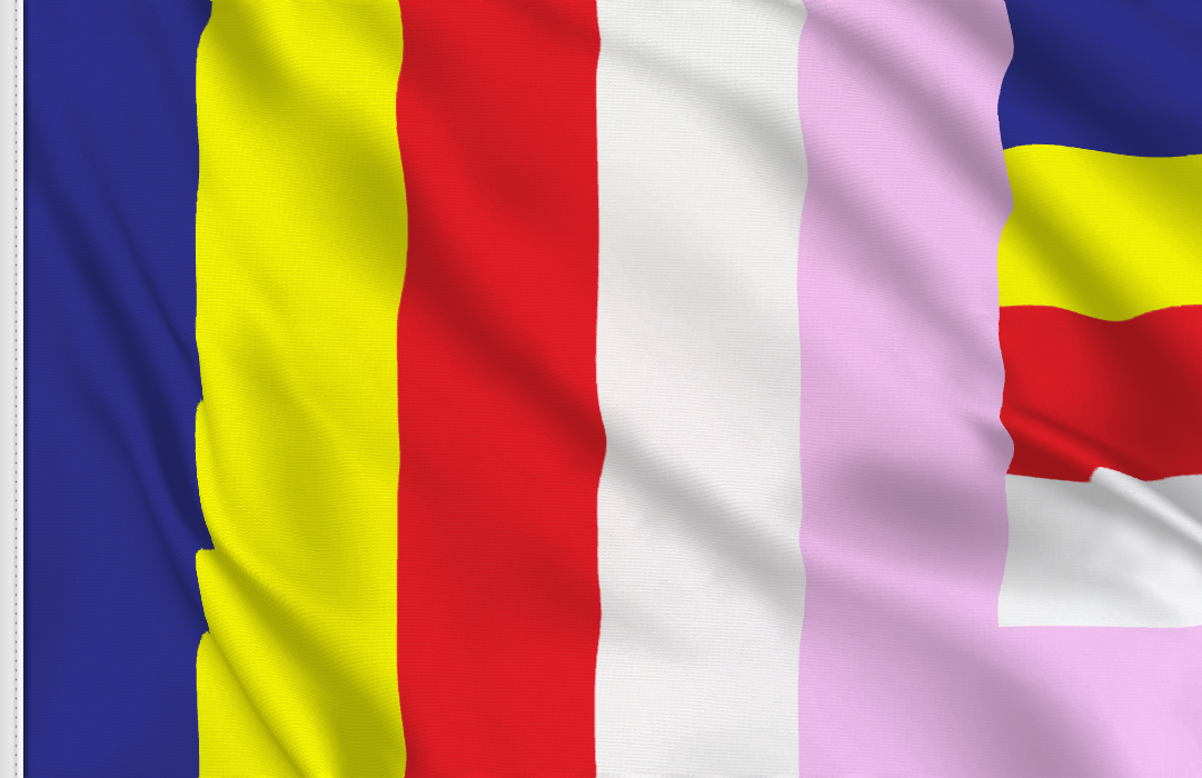 Burmese Buddhist Monks flag