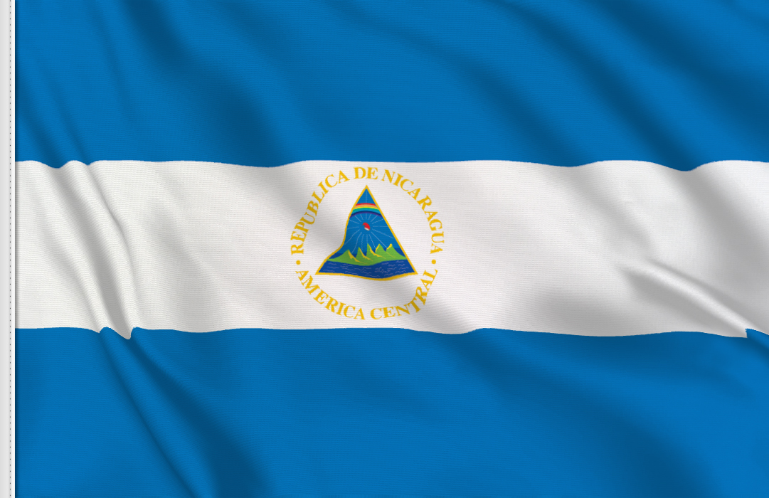 flag of Nicaragua flag of Nicaragua