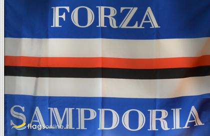 UC Sampdoria Blue flag