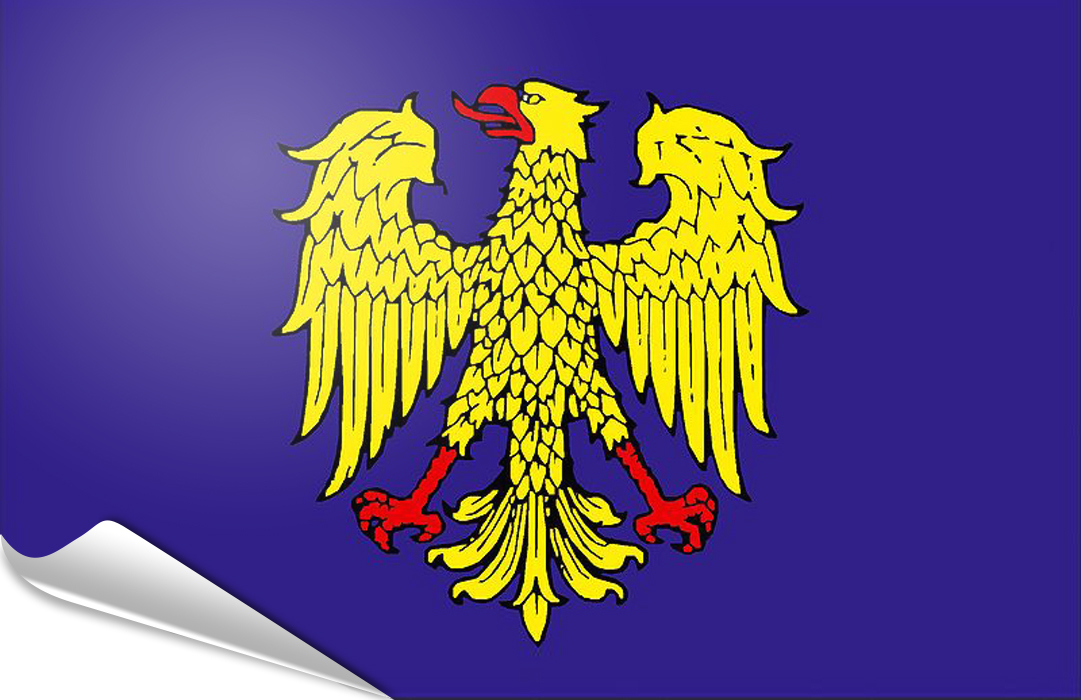 Friaul - Adler Aufkleber, Autoaufkleber Flaggen friaulische Friaul - Adler Aufkleber, Autoaufkleber Flaggen friaulische