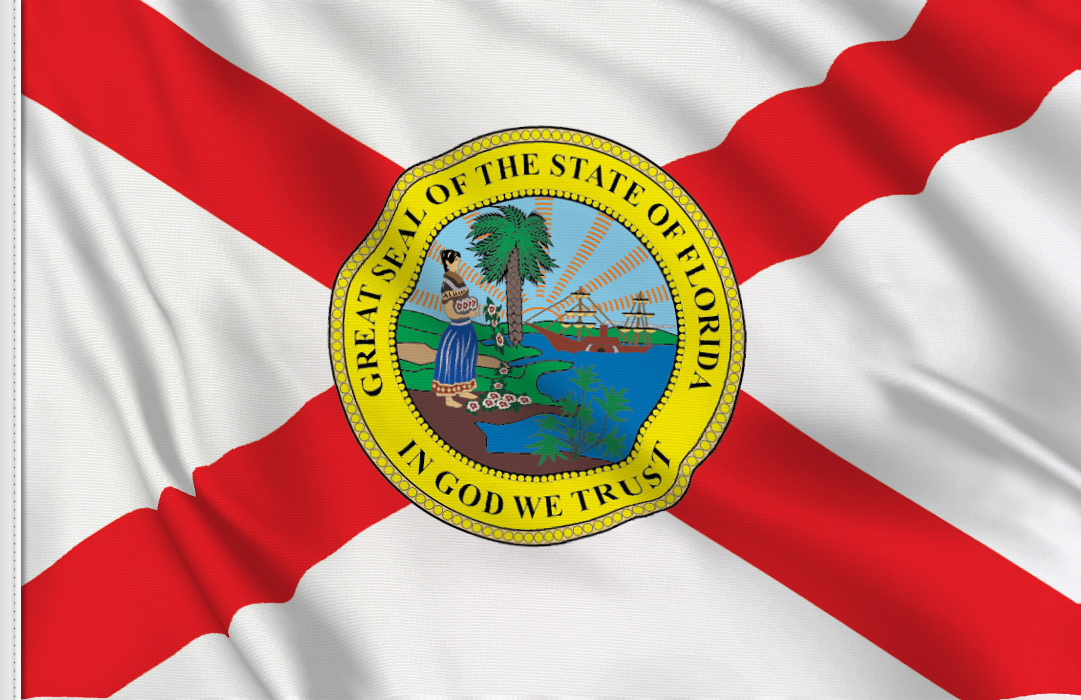 Florida flag stickers