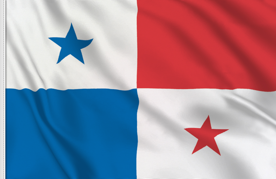 Panama flag stickers