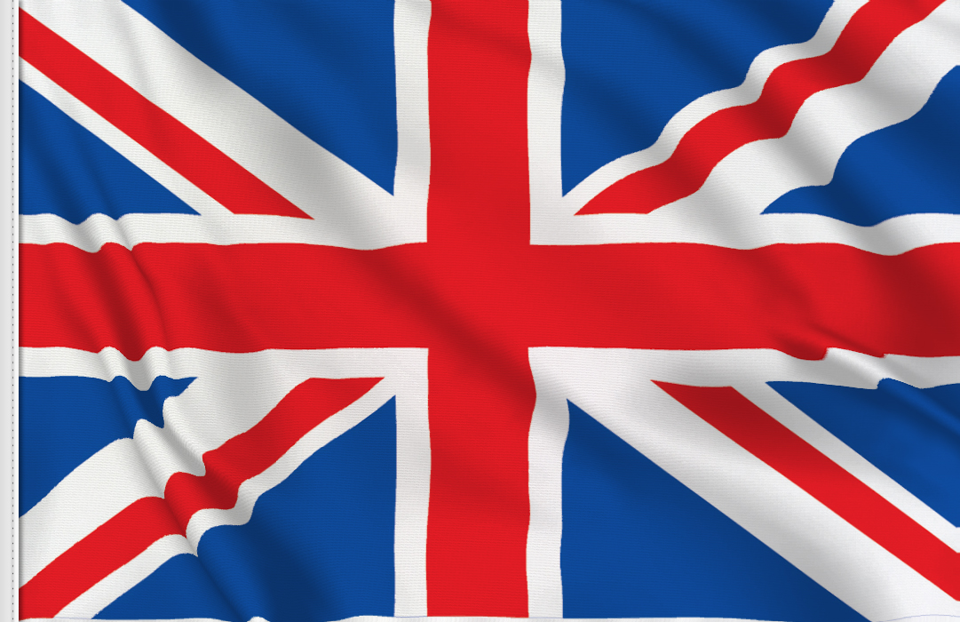 UK flag stickers
