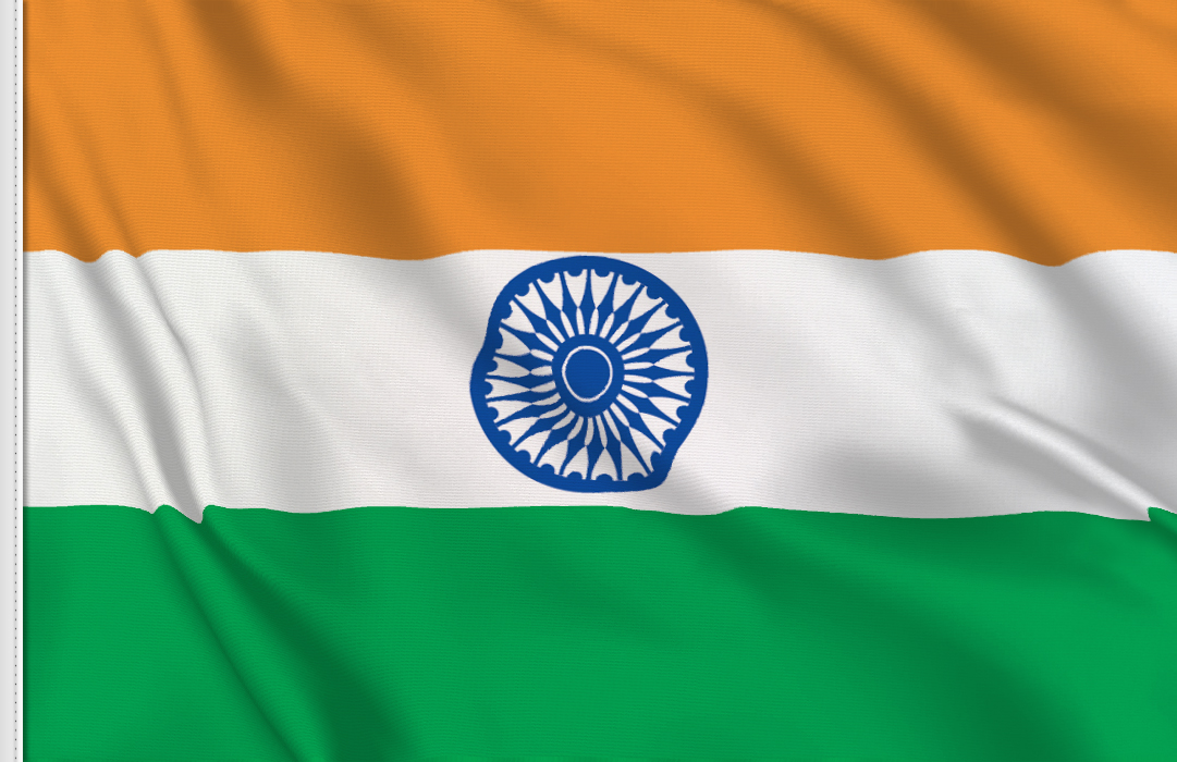 bandera adhesiva de India bandera adhesiva de India