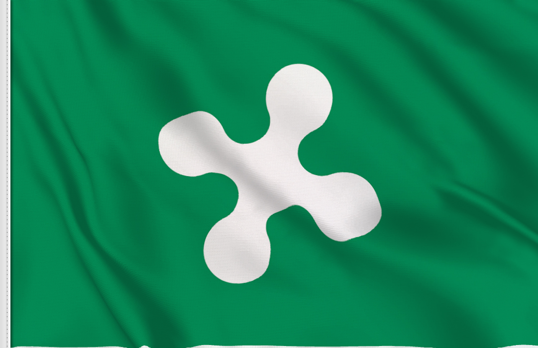 bandera adhesiva de Lombardia bandera adhesiva de Lombardia