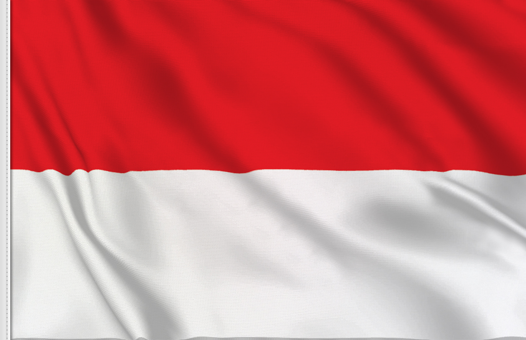 bandera adhesiva de Monaco bandera adhesiva de Monaco