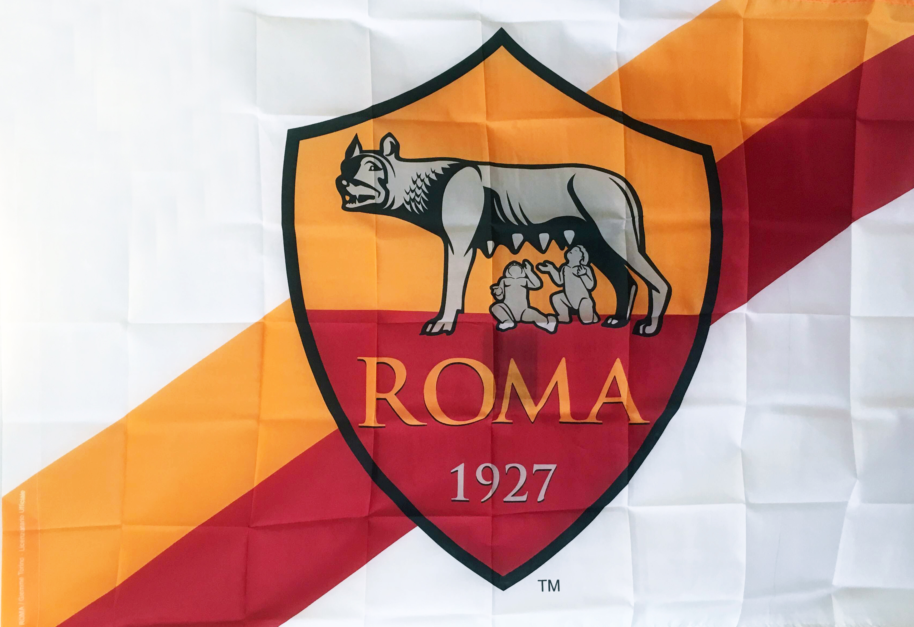 AS Roma flag AS Roma flag