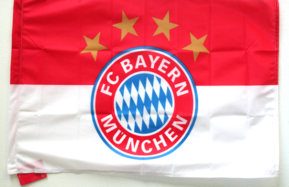 fahne FC Bayern Munchen, flagge von Bayern fahne FC Bayern Munchen, flagge von Bayern