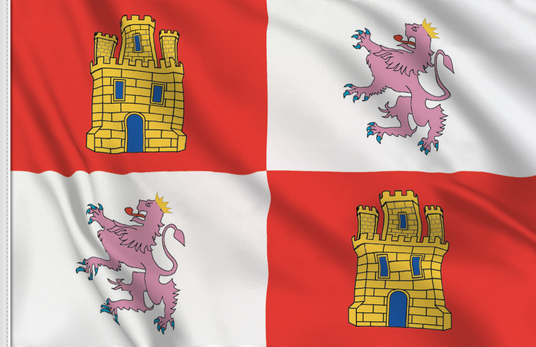 Castilla Leon flag Castilla Leon flag