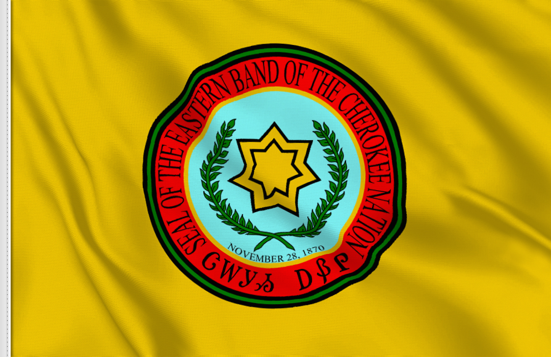 Cherokee del Este flag Cherokee del Este flag