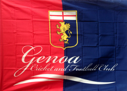 Genoa CFC Oficial flag Genoa CFC Oficial flag