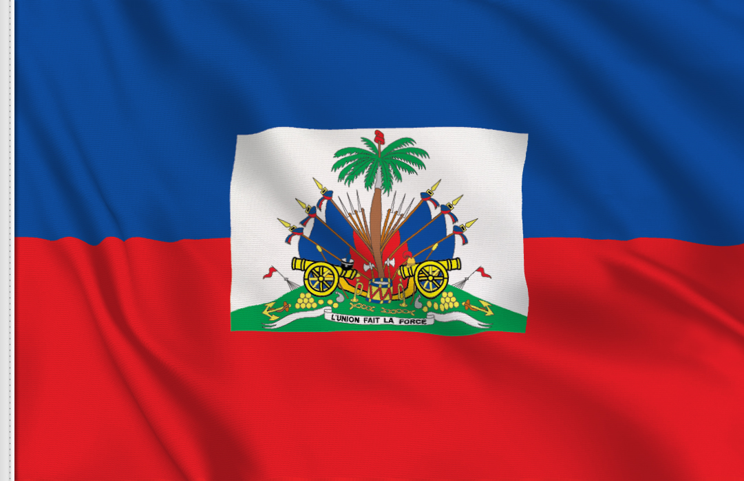 Haiti State table flag Haiti State table flag