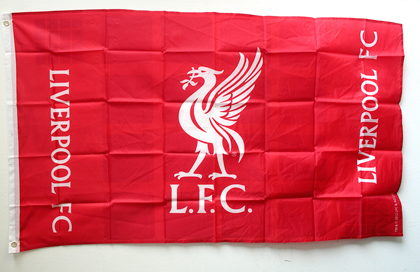 Liverpool Football Club oficial flag Liverpool Football Club oficial flag