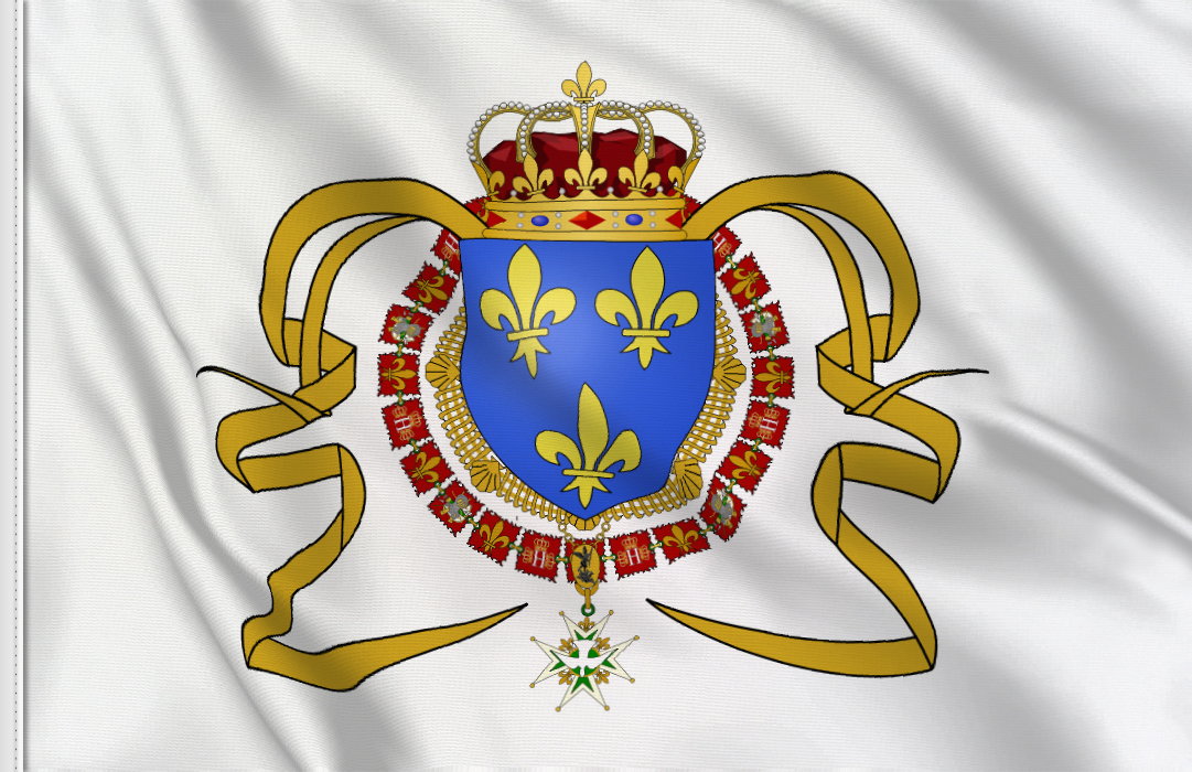 Louis XIV of France flag Louis XIV of France flag