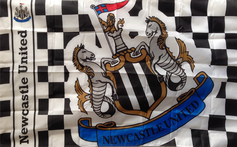 Newcastle United Football Club flag Newcastle United Football Club flag