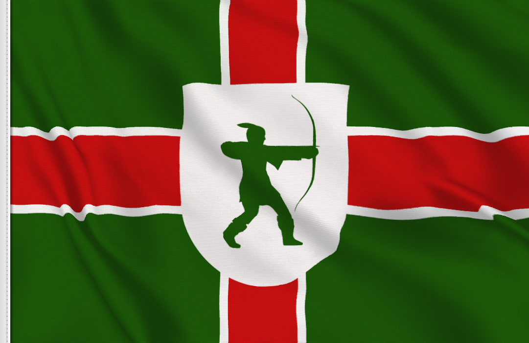 fahne Nottinghamshire, flagge von Nottinghamshire fahne Nottinghamshire, flagge von Nottinghamshire