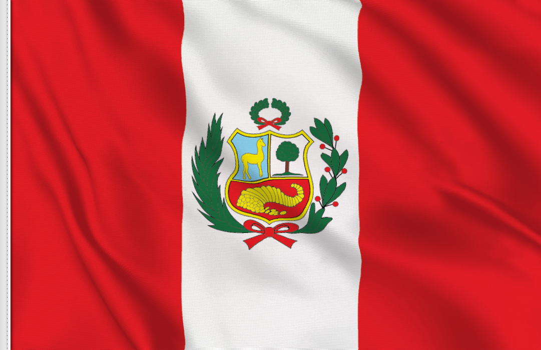 fahne Peru Lux, flagge peruanische fahne Peru Lux, flagge peruanische