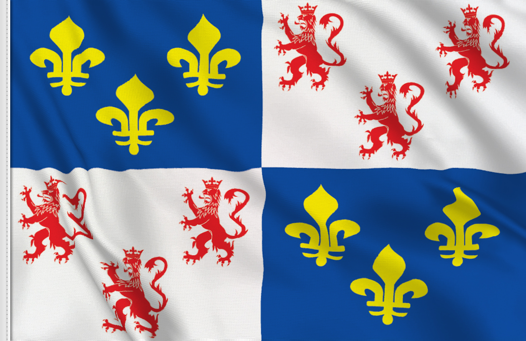 fahne Picardie, flagge der Picardie fahne Picardie, flagge der Picardie