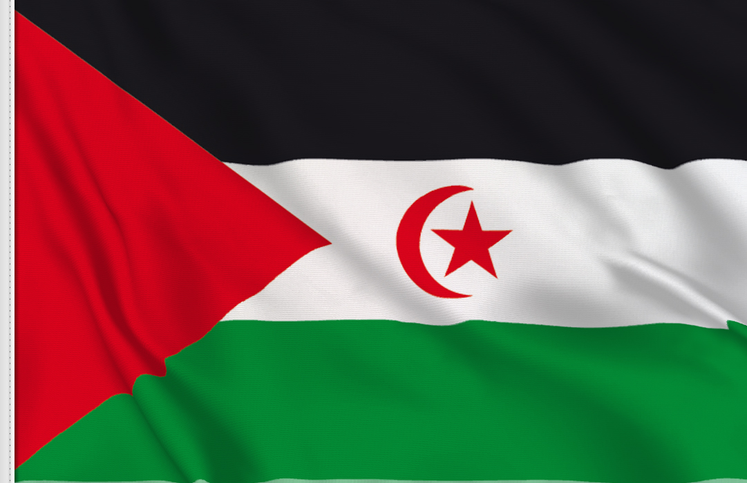 Tischfahnen von Westsahara Tischfahnen von Westsahara