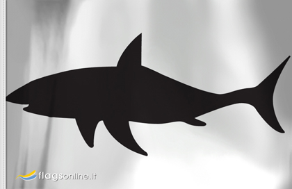 Peligro tiburones flag Peligro tiburones flag