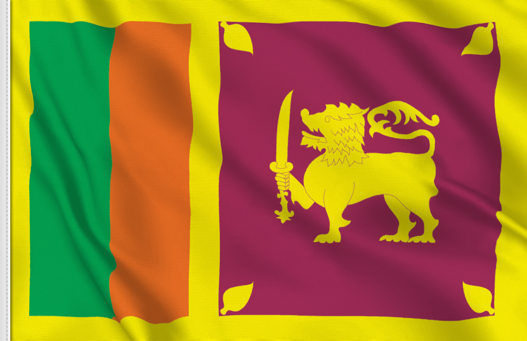 fahne Sri Lanka, flagge von Sri Lanka fahne Sri Lanka, flagge von Sri Lanka