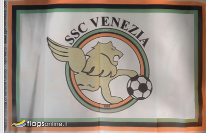 fahne SSC Venedig, flagge offizielle von SSC Venedig fahne SSC Venedig, flagge offizielle von SSC Venedig