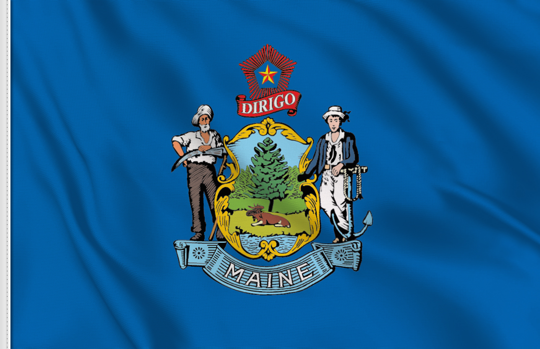 Maine flag
