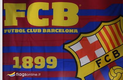 bandiera FC Barcelona Ufficiale bandiera FC Barcelona Ufficiale