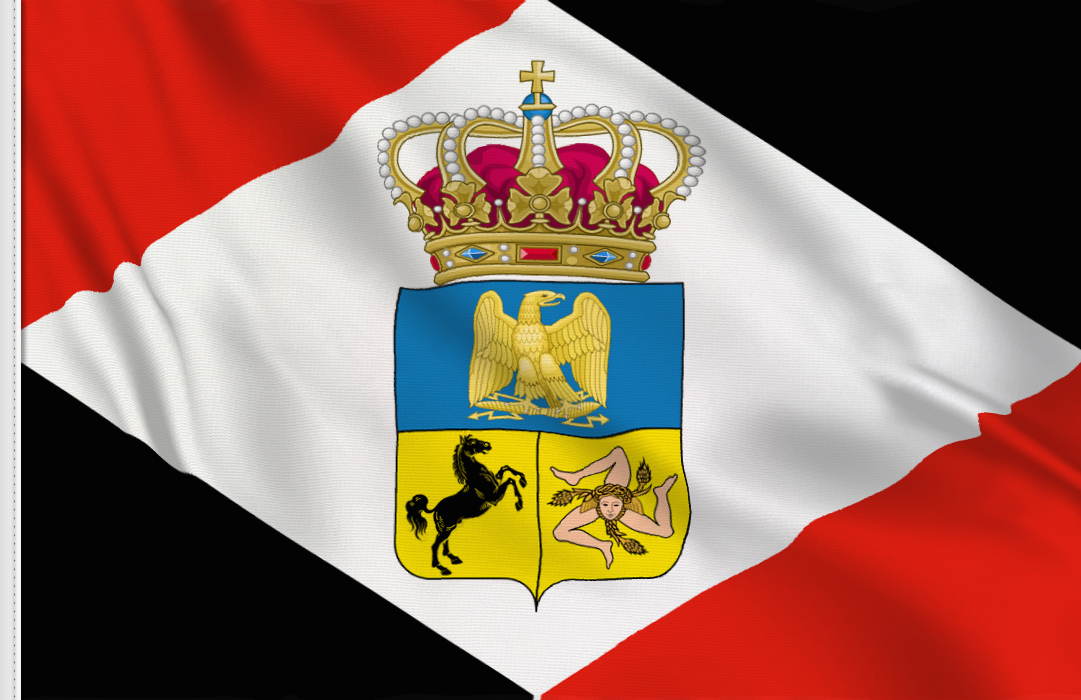 bandiera Napoleonica Regno di Napoli 1808