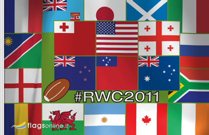 bandiera Mondo Rugby