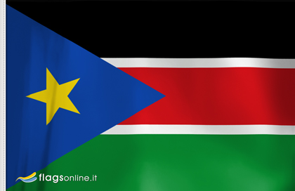 bandiera Sudan del Sud