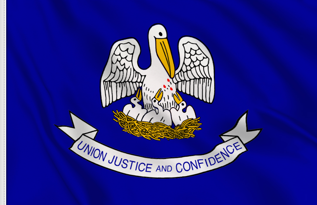 Louisiana State Flag Printable