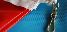 finish detail of Bermuda Flag