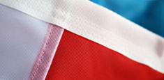 finish detail of Thailand Flag