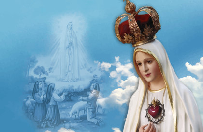 Bandera Madonna di Fatima