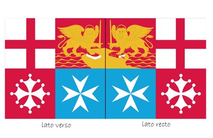 Flag di bompresso Marina Militare