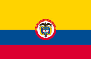 Flag Republic of Colombia