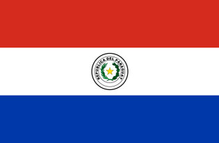 Paraguay Table Flag