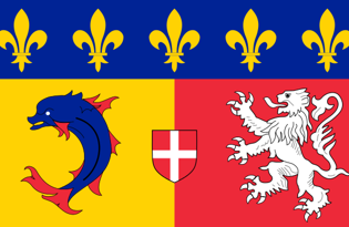 Flag Rhone-Alpes